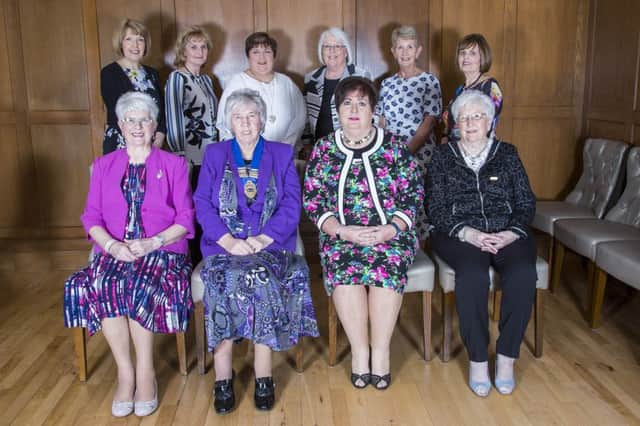 Crumlin WI Committee who organised the event