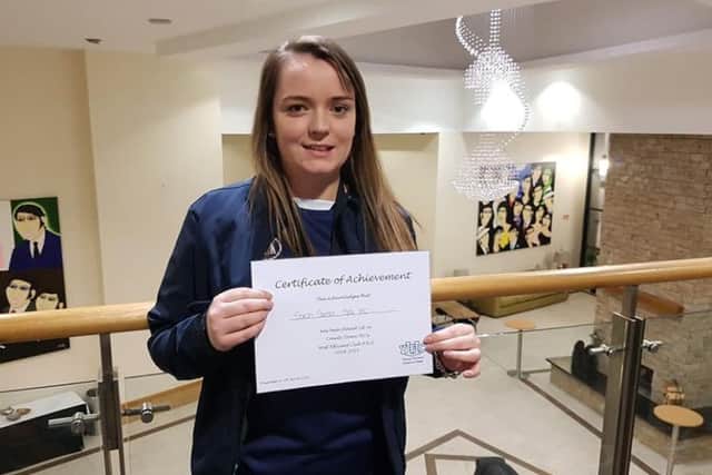 Sarah Dorman. Co Down most efficient PRO