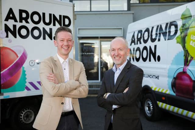 Around Noon CEO, Gareth Chambers, and Chairman Howard Farquhar.