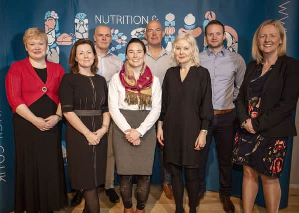 Pictured with Dr Carole Lowis DCNI are Dr SinÃ©ad Furey, Ulster University; Dr Michelle McKinley, Queenâs University Belfast; Dr Stephan Peters, The Dutch Dairy Association; Emily Foster RD Glowing Potential; Professor Luc van Loon, Maastricht University; Dr Carole Lowis, Dairy Council for Northern Ireland; Dr Brendan Gabriel, Karolinska Institute and Professor Mary Ward, Ulster University