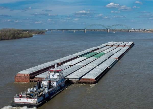 Flooding of the Mississippi is delaying the movement of the river barges which transport maize gluten and distillers to New Orleans for shipment to Europe