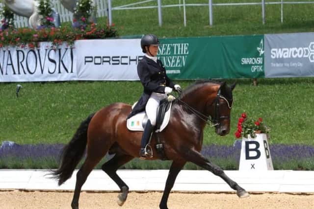 Ireland's Anna Merveldt took ninth place with Esporim. Picture: Joe Reynolds