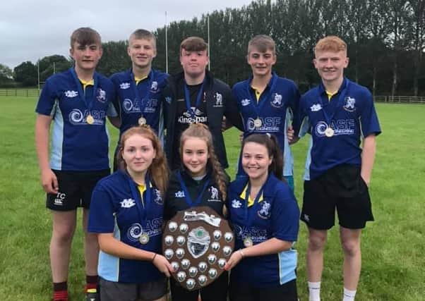 Northern Ireland junior tag rugby winners