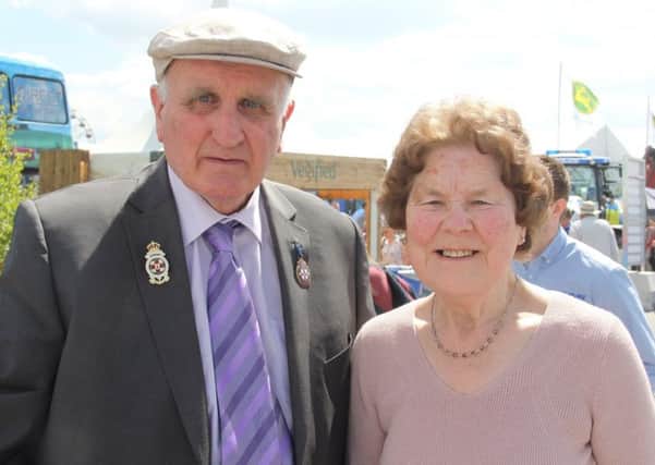 Cecil and Molly Robinson who have attended every Castlewellan Show since 1967