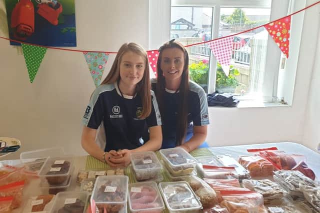 Members of Spa YFC at the club's charity coffee morning in aid of Parkinson's NI
