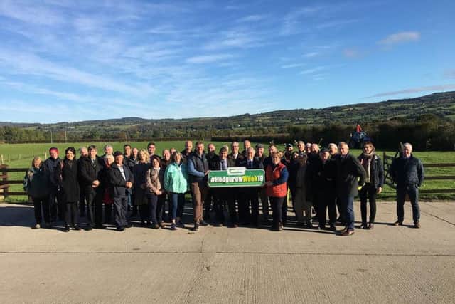 A large group of stakeholders from various different organisations came to Teagasc Kildalton College today to support the launch of Teagasc National Hedgerow Week 2019