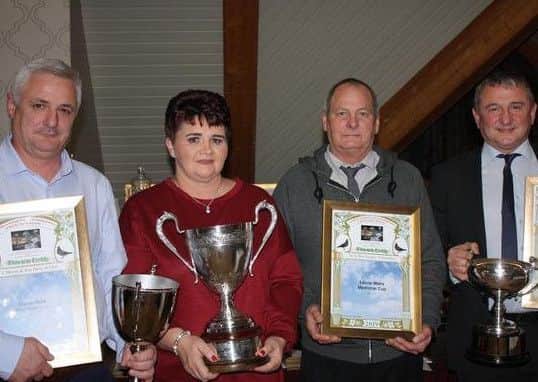 1st Sect winners in the St Malo National, M/M Sempey 1st B, L Moran & Son 1st H and P Boyd 1st E