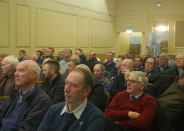 UFU members who attended the County Armagh Roadshow at the Armagh City hotel on Wednesday night.