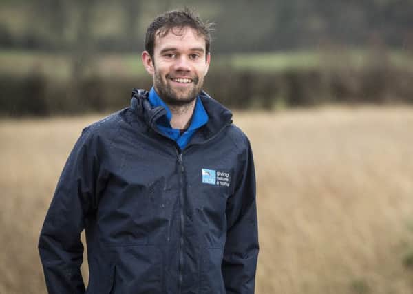 RSPB NI's policy officer Phil Carson