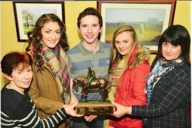 DCs Award - presented to the Open Eventing Team - Chloe   Rooney, Andrew Turley, Toni Quail with joint DCS Alison Bissenden and Donna Quail