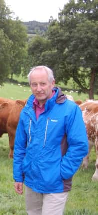 Ulster Grassland Society president David Johnston