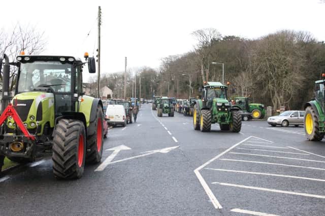Looking back at last year's tractor run