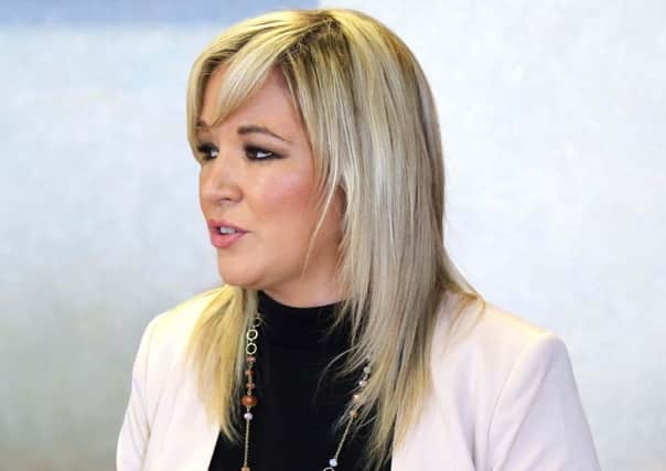 Agriculture Minister Michelle O'Neill