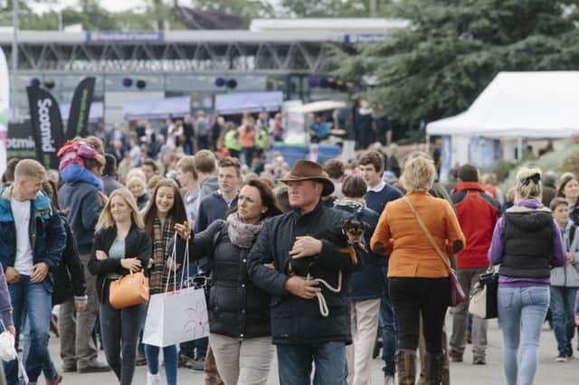 Crowds at last year's Royal Highland Show