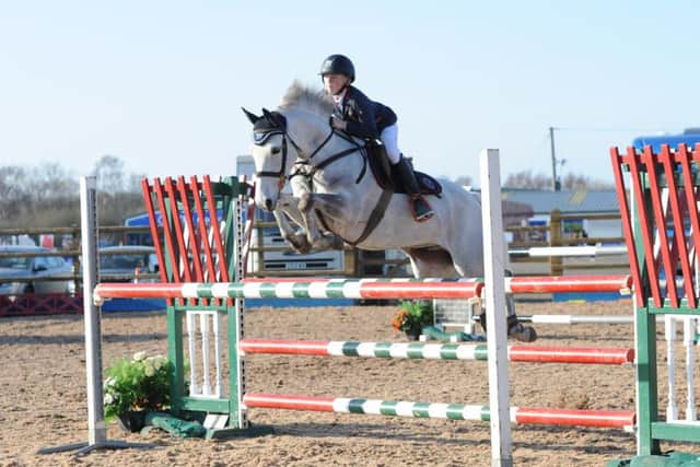 Max Foley Riding Sandy, winners of the 138 1.10 spring Tour league