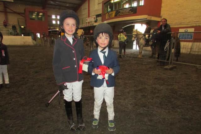 Caitlin and Eunan Kelly winners of turnout in 40cm class