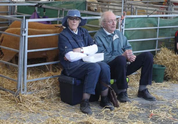 Relaxing at Balmoral Show. Picture Kevin McAuley/McAULEY MULTIMEDIA