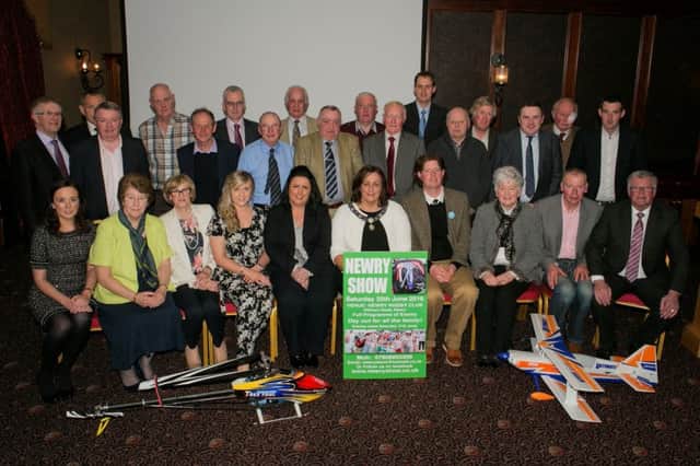 There was a tremendous turnout of sponsors for the recent Newry Show launch evening