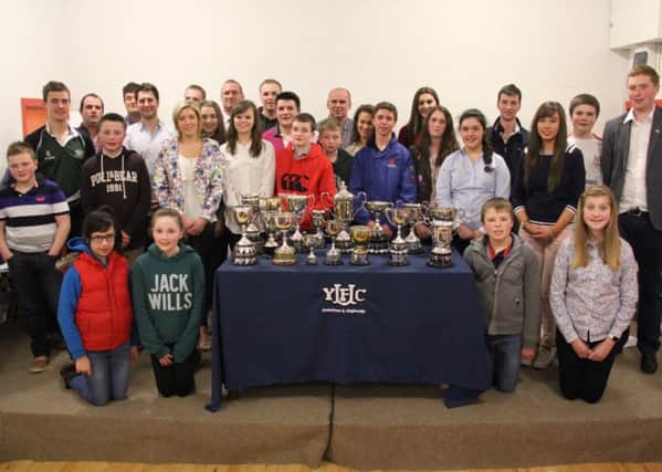 Members at the  Annaclone and Magherally YFC ParentsÂ’ Night