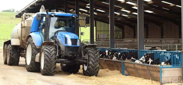 The New Holland T6 180 Methane Power tractor