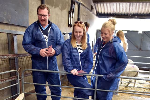 YFCU members pictured at the stock judging and silage assessment finals.