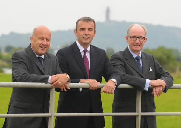 The senior team is attached (l-r) Group MDs Robin Tough, Neil McLean and Executive Chairman David Leggat.