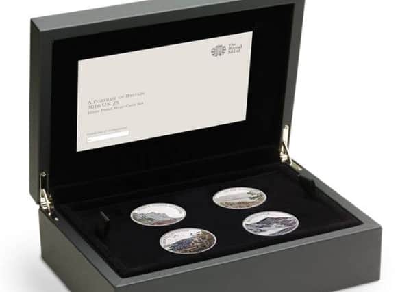 The Giant's Causeway features on a commemorative collection of sterling silver Â£5 coins
