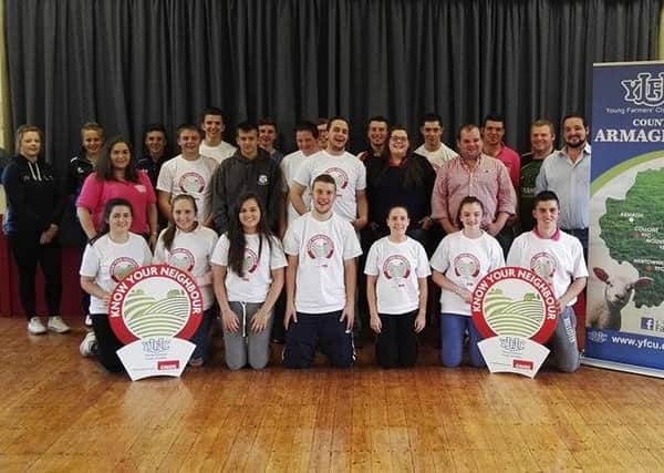 Members of Co Armagh YFC recently held a Know Your Neighbour community picnic