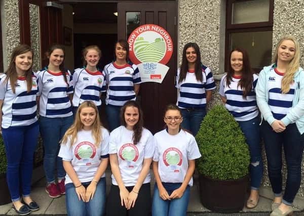 Lisnamurrican YFC Girls who helped with the Know Your Neighbour charity coffee morning