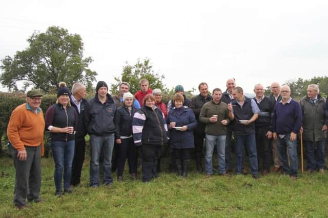 Rouge de L'Ouest sheep breeders from throughout the UK and Ireland were among the visitors to Killead's Ploughing Society's 110th Anniversary match, held at Ashdale Farm, Antrim. Picture: Julie Hazelton
