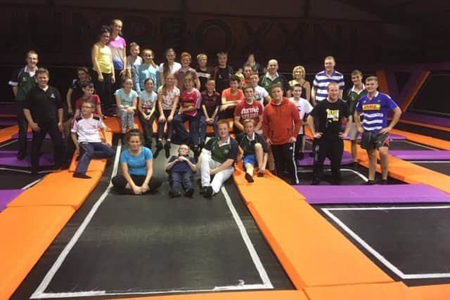 The members had a Â‘bouncingÂ’ night, at the Jump Boxx