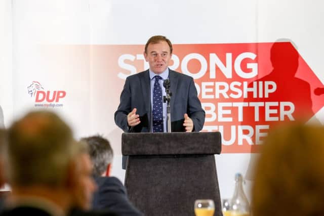 George Eustice MP, Minister of State at the Department for Environment, Food and Rural Affairs, speaks at the breakfast.

Picture: Philip Magowan