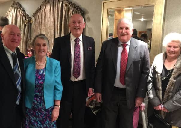 Mr & Mrs John  Dolan, Mr Albert McClelland (SE Fermanagh Group Manager) and Mr & Mrs Samuel Little