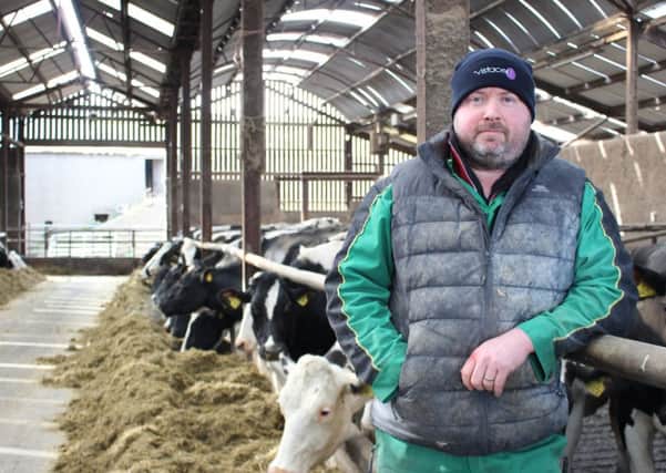Northern Ireland dairy farmer Andrew Reid