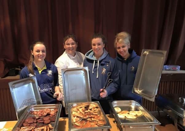 Members of Glarryford YFC are busy preparing for their big breakfast and car wash on Saturday, February 4 from 8.30 to 11.30am