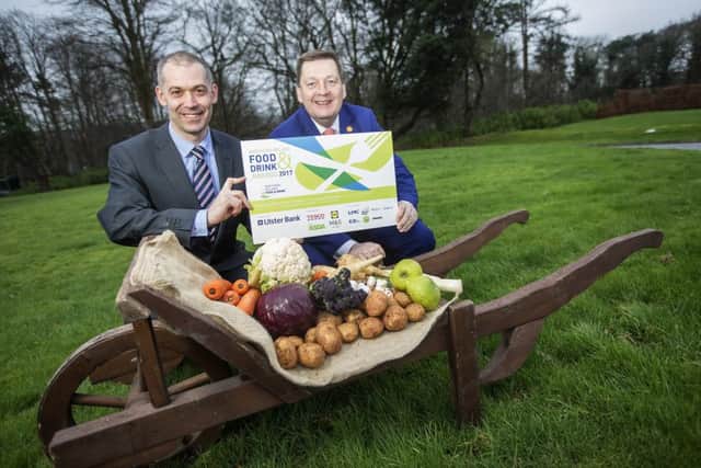Pictured is Nigel Walsh, Director, Commercial Banking at Ulster Bank along with Michael Bell, Executive Director for the Northern Ireland Food and Drink Association (NIFDA).