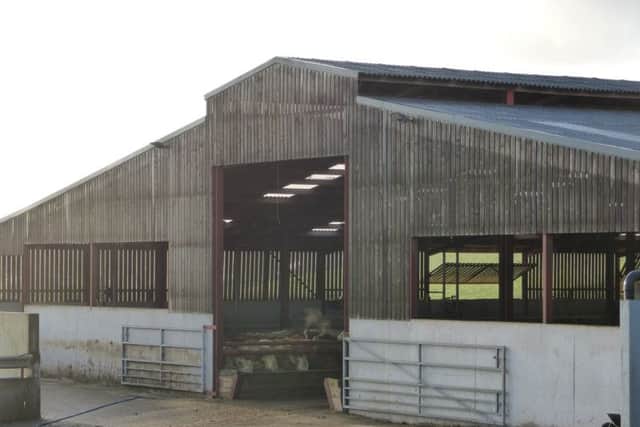New beef unit at the McKelvey's farm at Ballynahinch