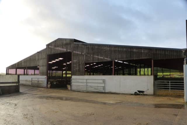 New beef unit at the McKelvey's farm at Ballynahinch