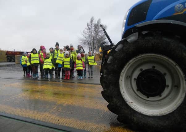 A tractor will visit every primary school in the Scottish Borders on Thursday 9 March to raise awareness of educational charity, The Royal Highland Education Trust (RHET)