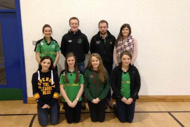 The new Ahoghill YFC committee for 2017/18