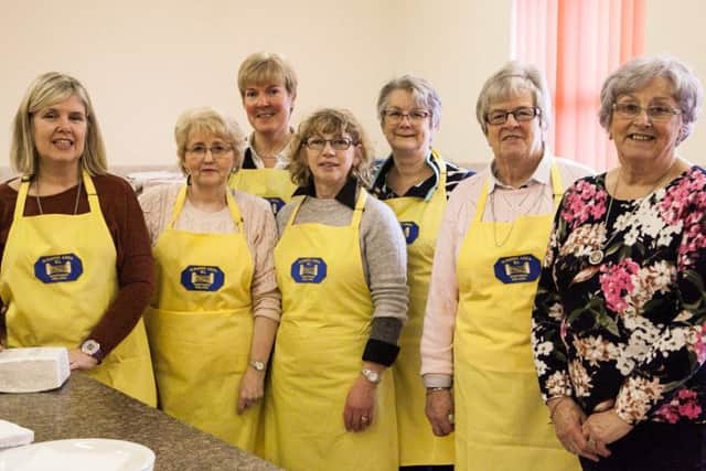 The one day craft school hosted by Broughshane WI was held at 2nd Broughshane Presbyterian Church Hall