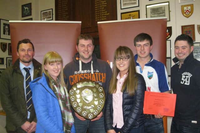 Randalstown YFC whio won the most efficient club award at the Co Antrim YFC held their annual general meeting and results of the club efficiency competition