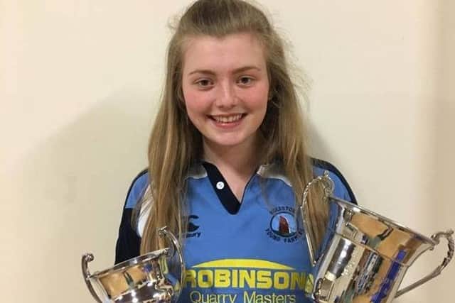 Robyn McConnell - winner of under 18 member and junior member