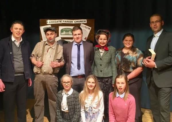 Holestone members who performed their One Act Drama