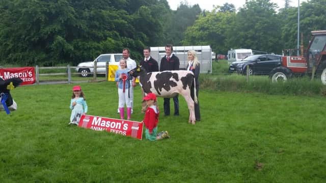 Mason's Animal Feeds will again be sponsoring the Star of the Future dairy calf class at this year's Armagh Show