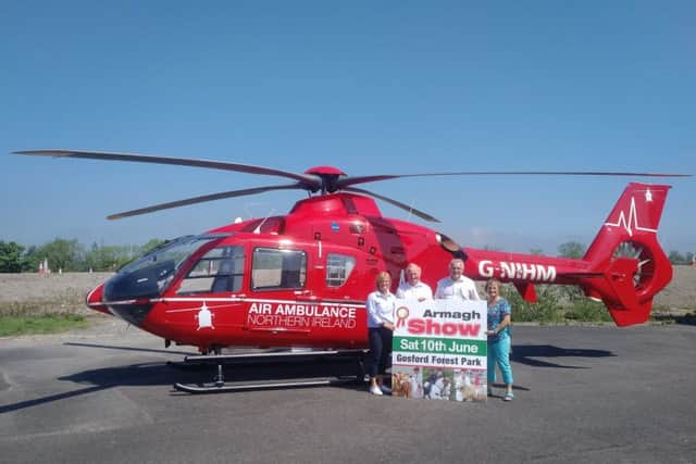 Air Ambulance NI will be attending this year's Armagh Show on Saturday June 10