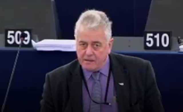 Jim Nicholson MLA in European Parliament