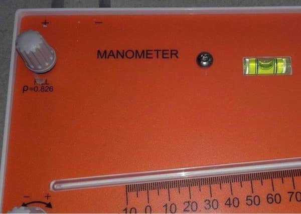 Use a manometer to determine if recommended air speeds are being achieved