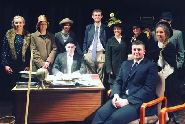 The Newtownards YFC cast of The Strawberry