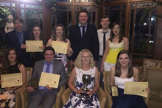 The Newtownards YFC prizewinning cast